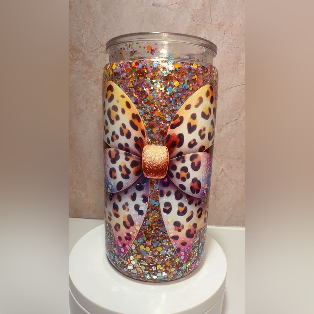 snowglobe cup (acrylic)